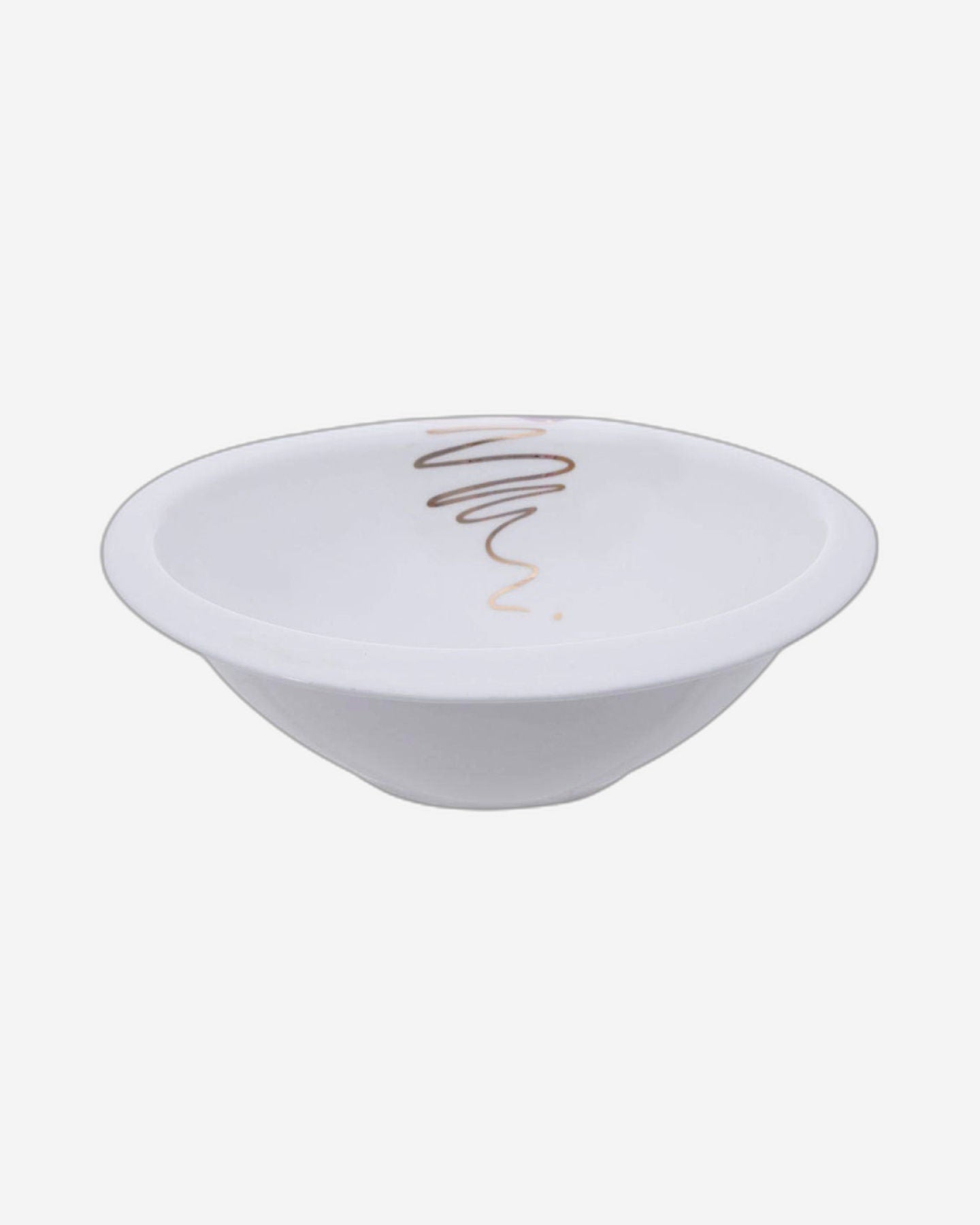Shallow Porcelain Bowl - 10-Inch Serving Bowl, Elegant White Dinnerware