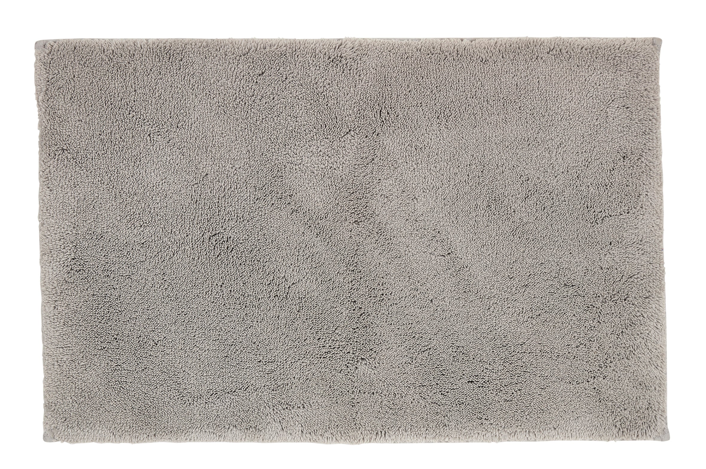 Christy "Deep Pile Rubber Back Tufted Bath Rug" Dove Grey