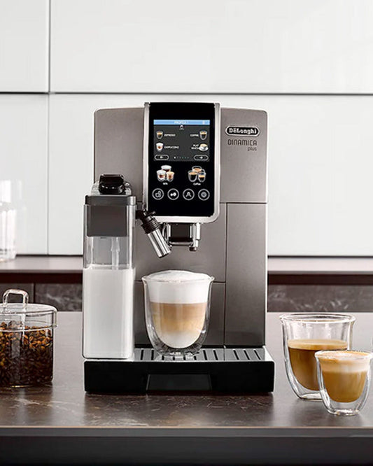 De'Longhi Dinamica Plus Fully Automatic Coffee Machine with LatteCrema System