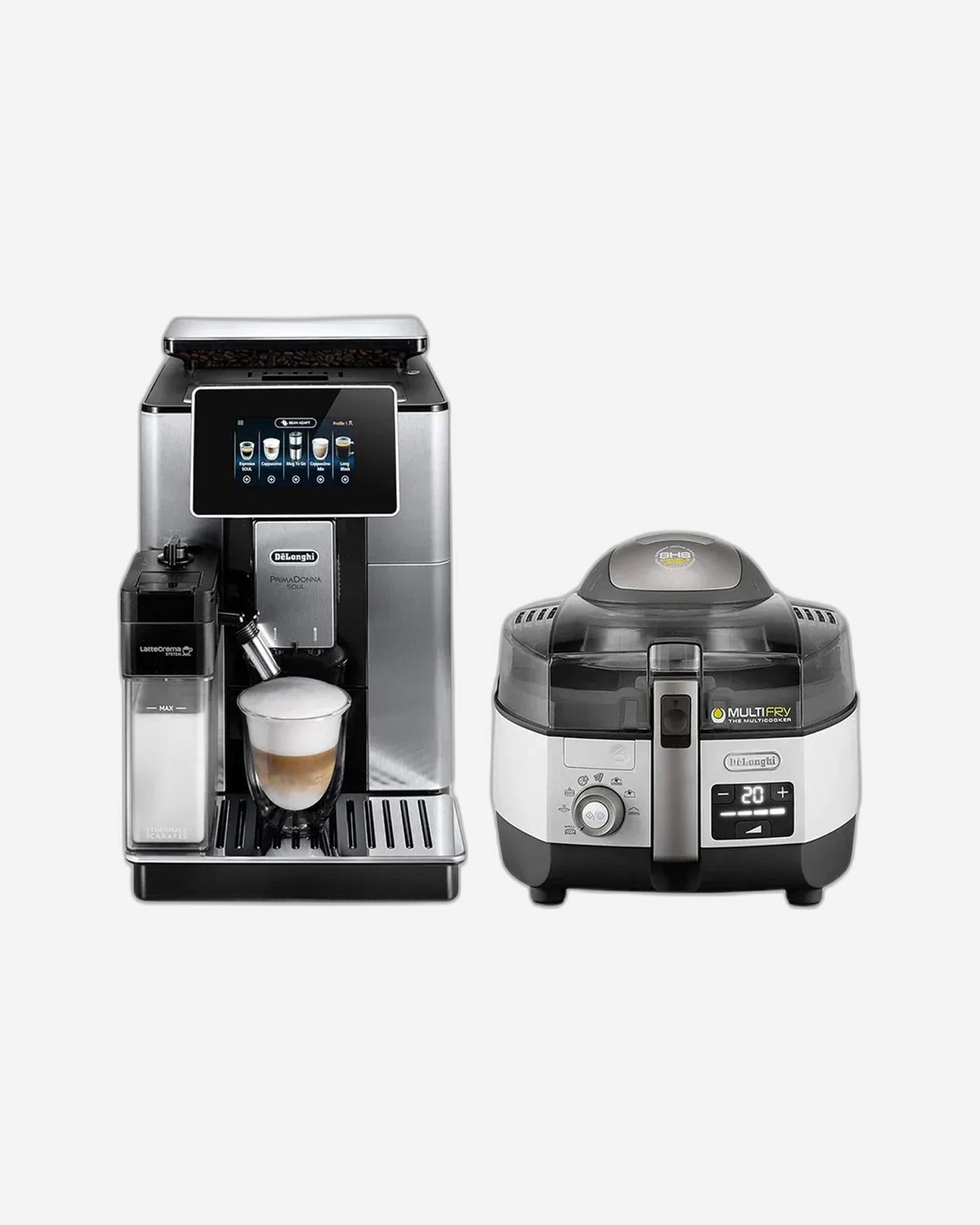 De'Longhi Primadonna Soul +Free Extra Chef Plus Multifry Fryer & Multicooker