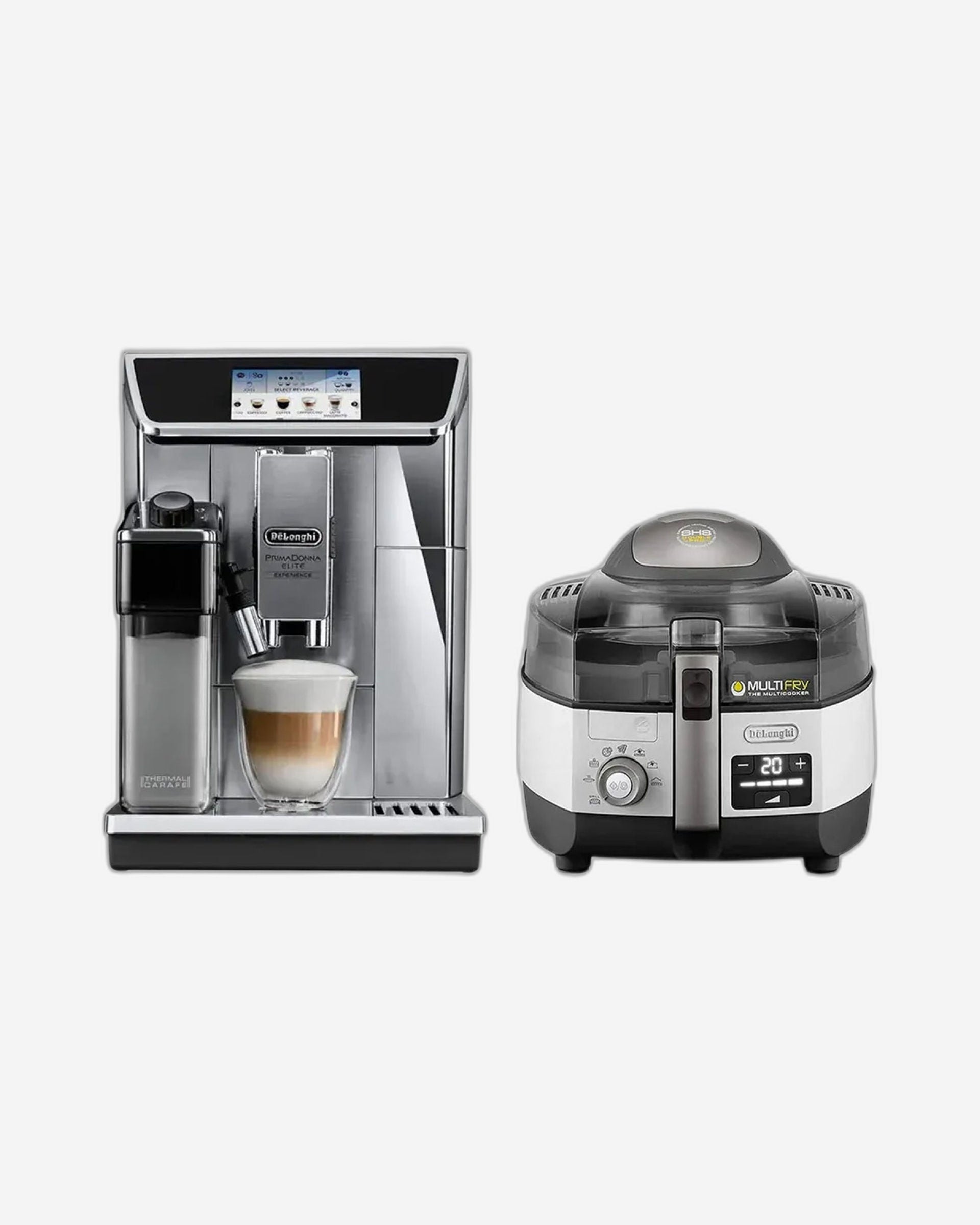 De'Longhi Primadonna Elite + Free Extra Chef Plus Multifry Fryer & Multicooker