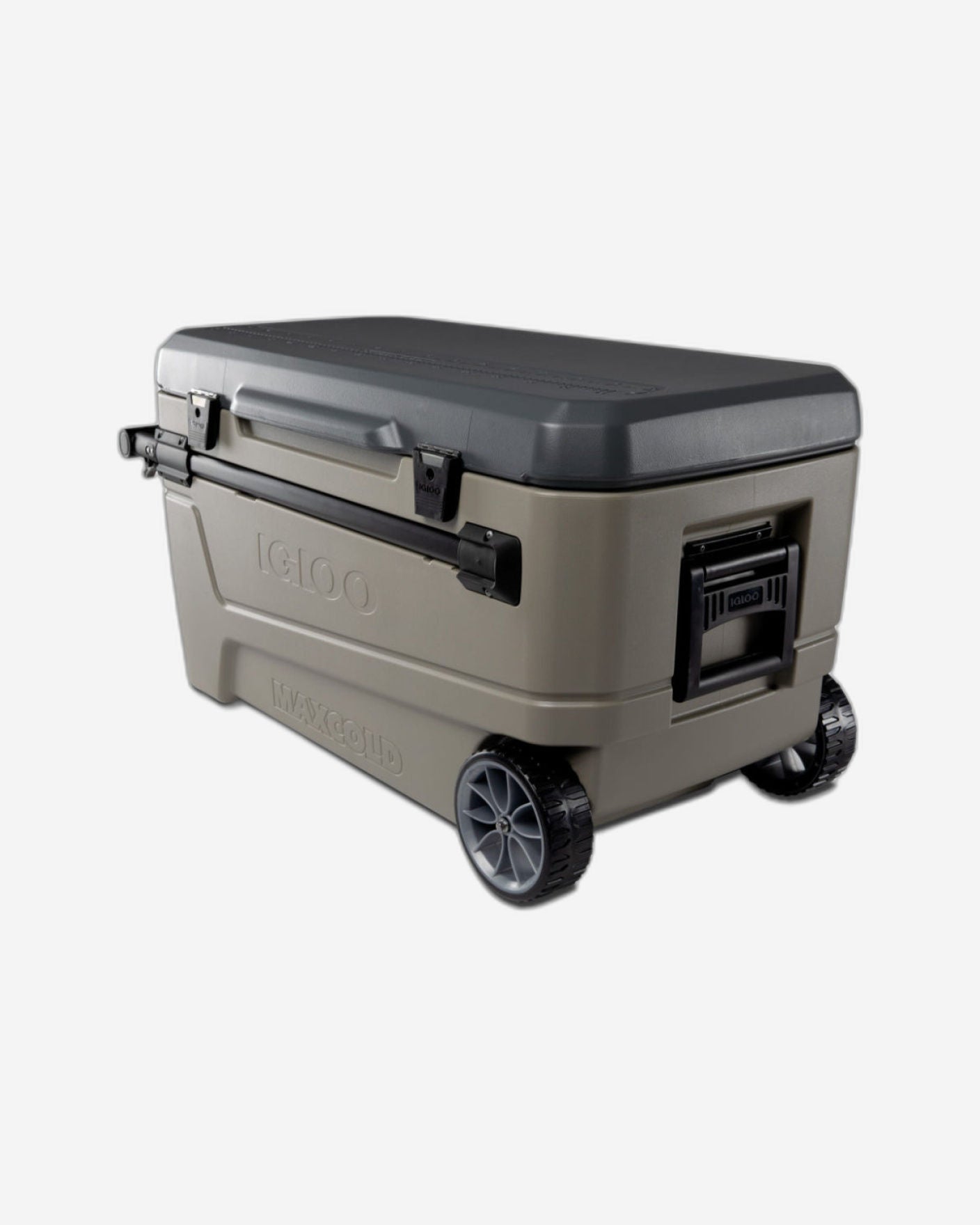 Igloo-Sportsman Sunset Glide 110 Cooler Box - Sandstone / Carbonite