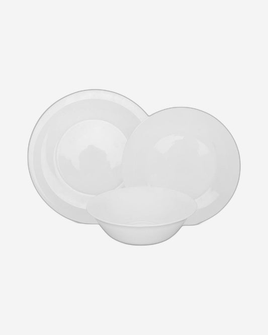 Fissman 12-Piece Tableware Set Felizia Opal Glass