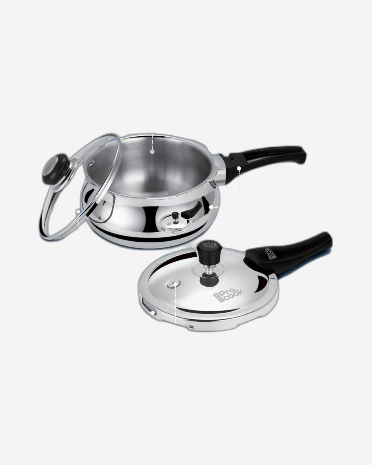 Milton Pro Cook Curve Cooker 3.5L Steel