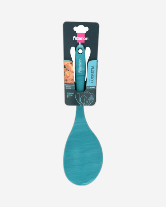 Fissman Serving Spoon 30cm Lucretia Series Nylon And SiliconeÂ