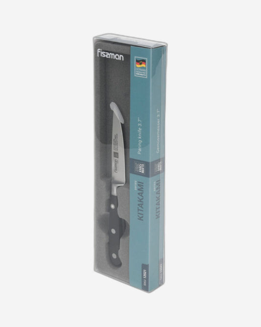 Fissman Kitakami Paring Knife Silver/Black 3.7Inch