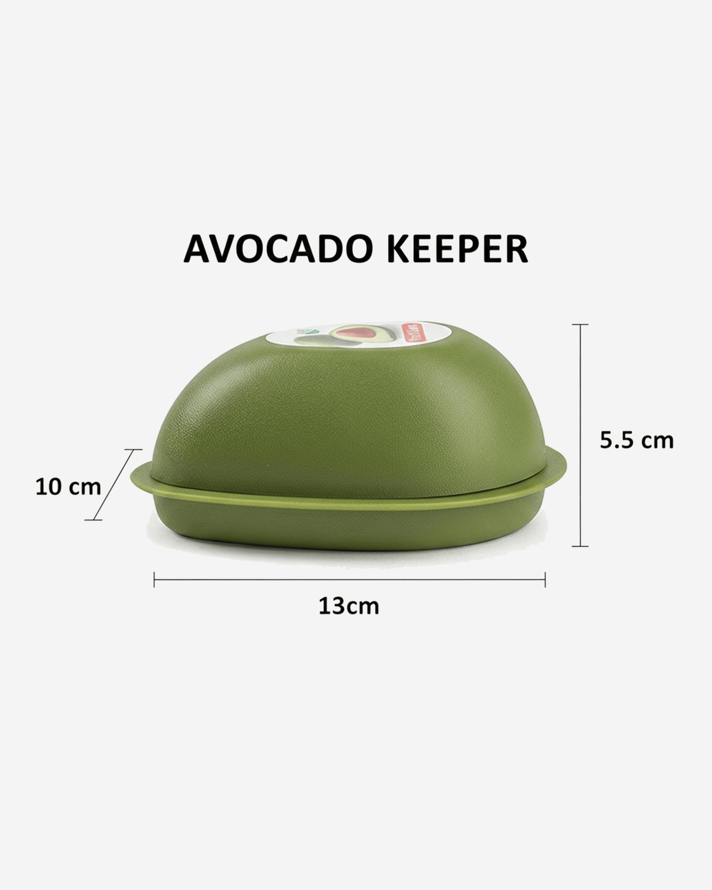 Plastic Forte Avocado Keeper Green