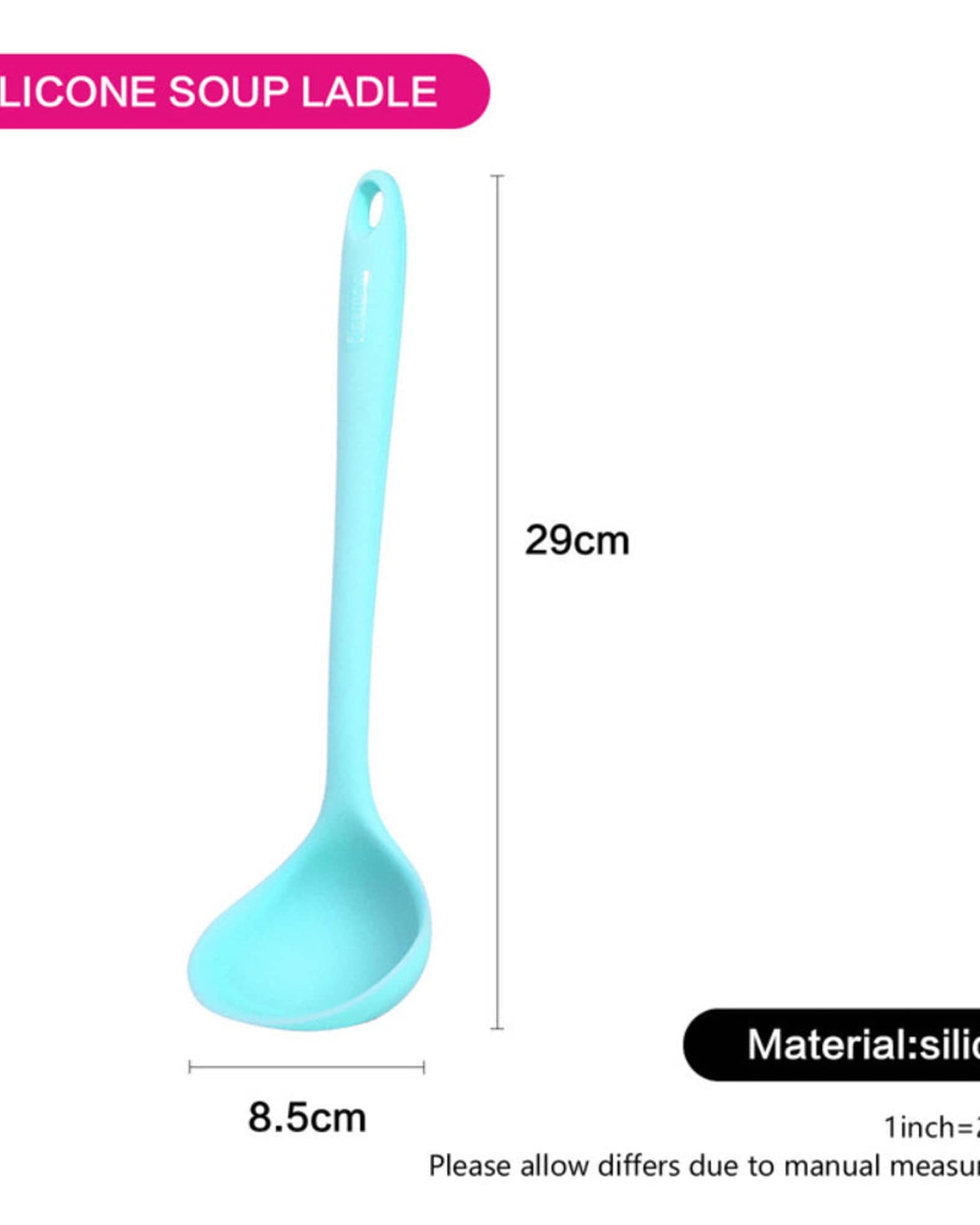 Fissman Soup Ladle Iris Mint