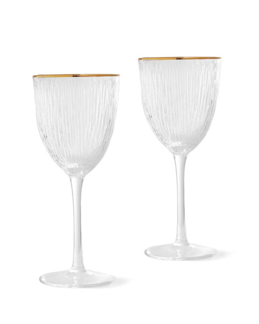 Fissman Wine Glasses White 2Pc 300ml