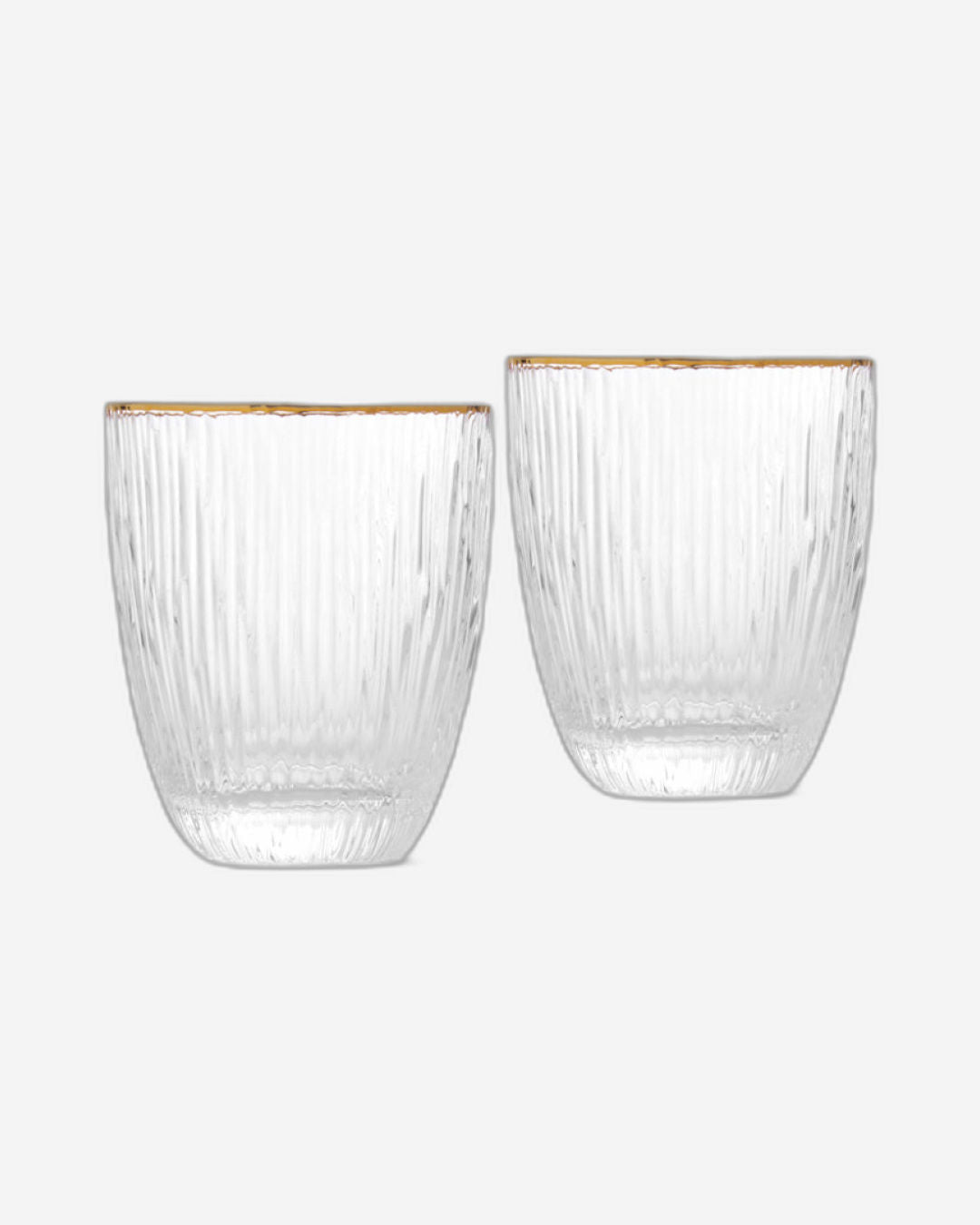 Fissman 2-Piece Glasses 400ml Glass