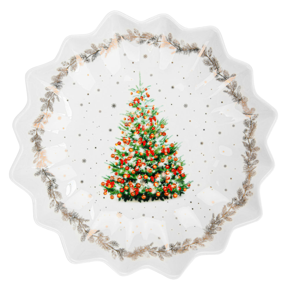 Fissman Dish Christmas Polygon 24cm