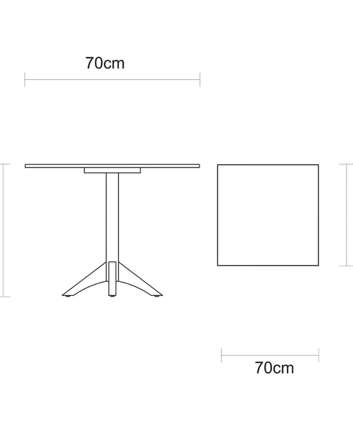 Tramontina London Pedestal Table