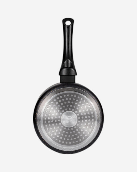 Fissman Saucepan with Glass Lid 1.5L, TouchStone Non-Stick Coating Aluminum Saucepan 16x8cm Forde Series