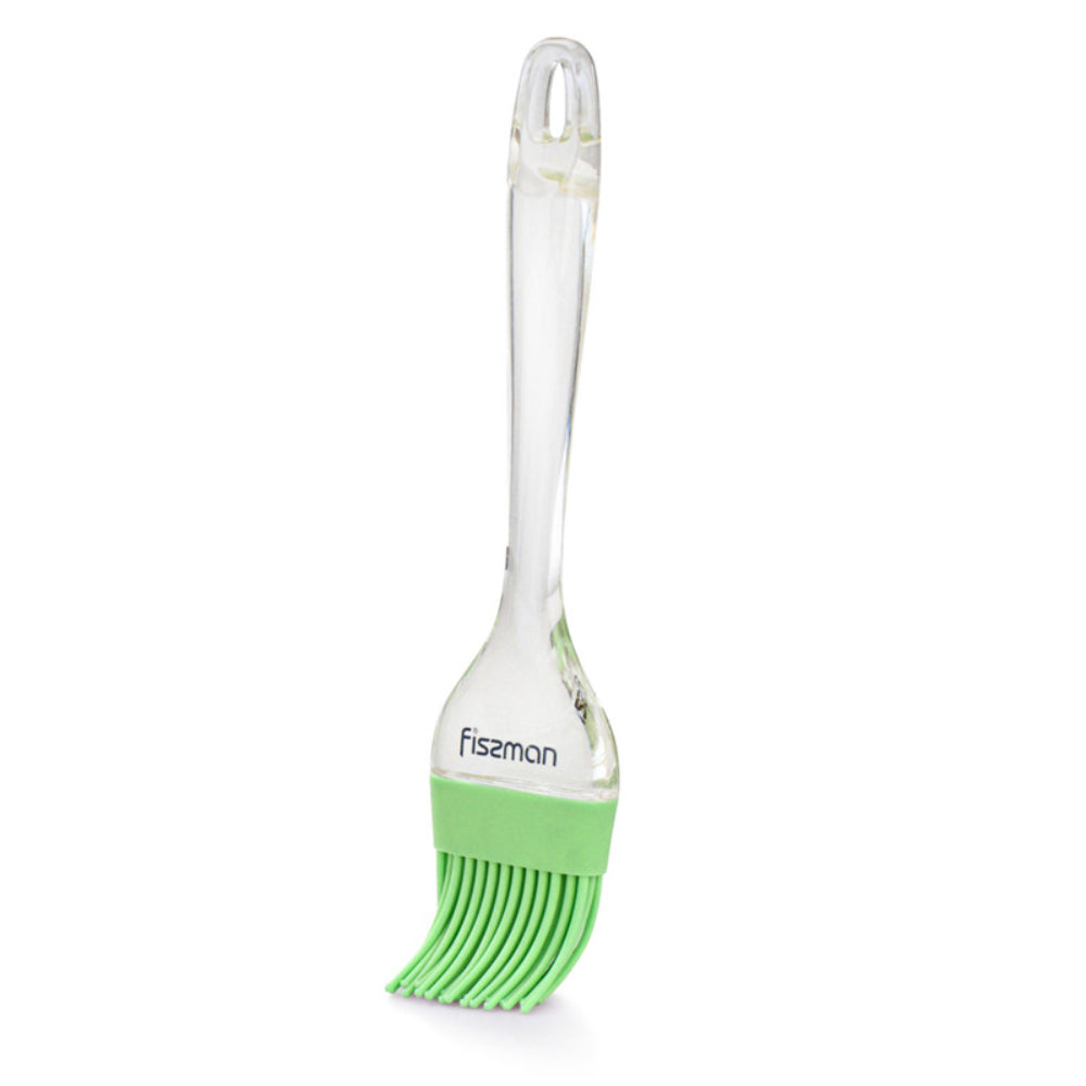 Fissman Brush with Transparent Handle Green 22cm