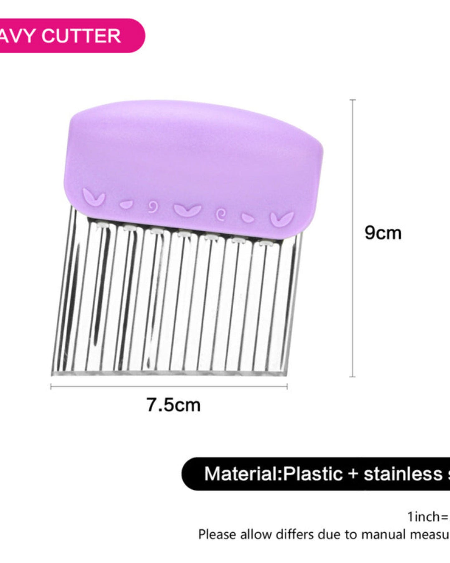 قطاعة بطاطس فيسمان ذات اللون الأرجواني