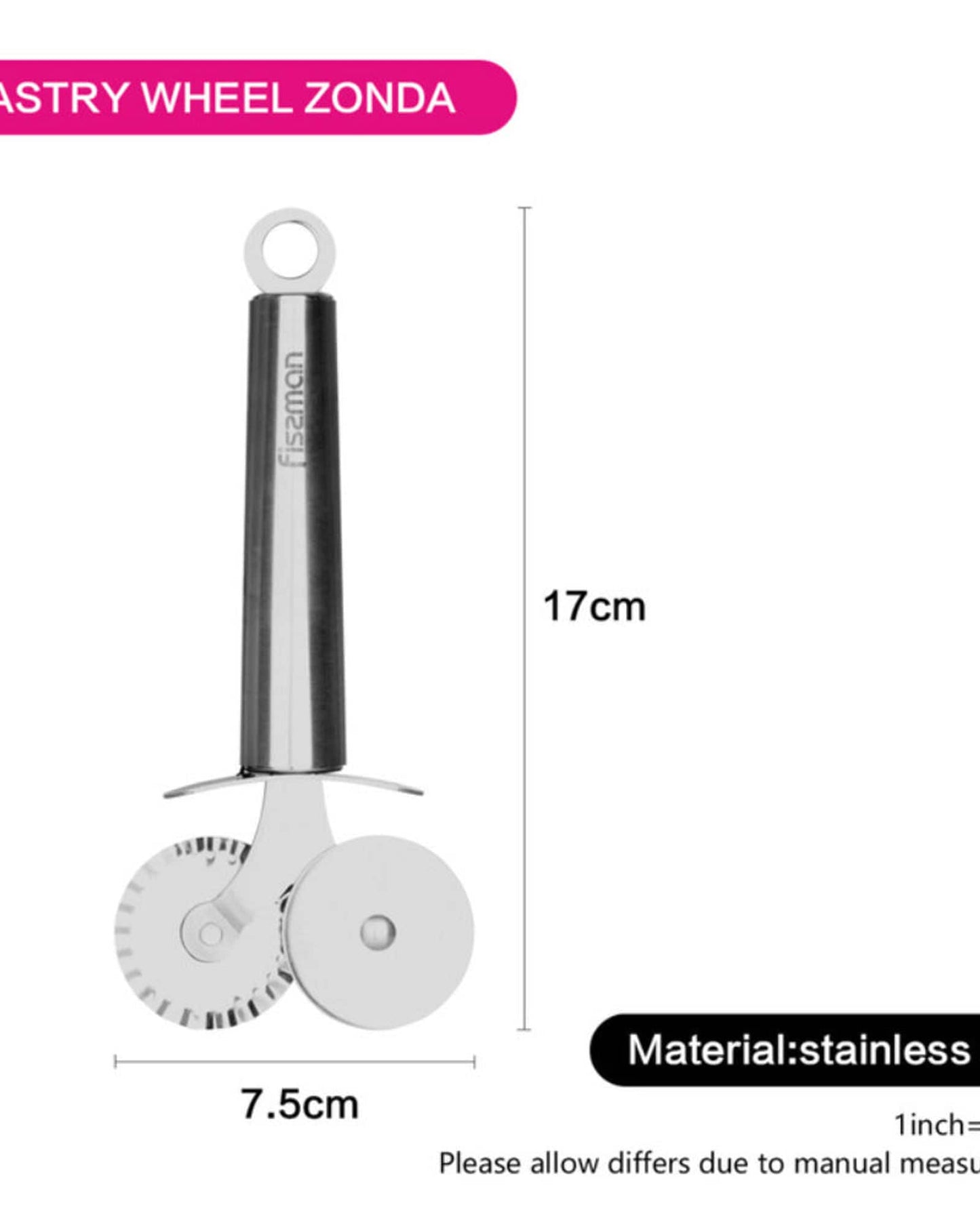 Fissman Pastry Wheel Zonda