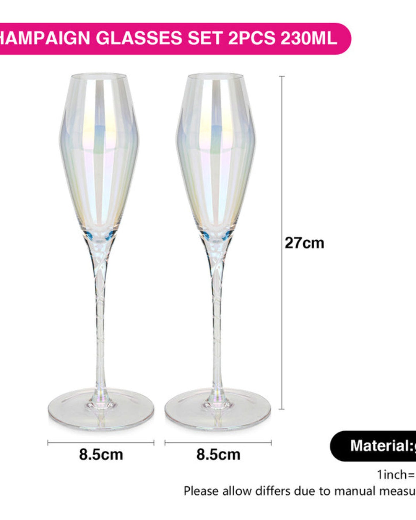 Fissman Champagne 2Pc 230ml