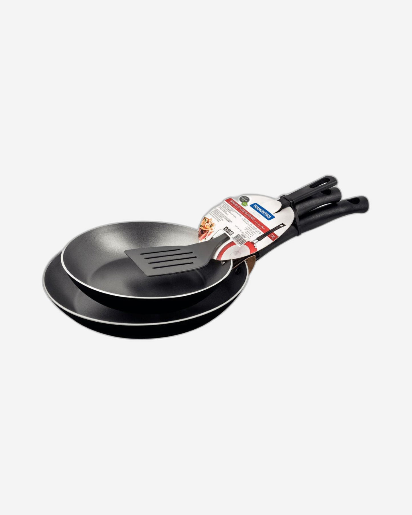 Tramontina Frying Pan Set 3Pc Black