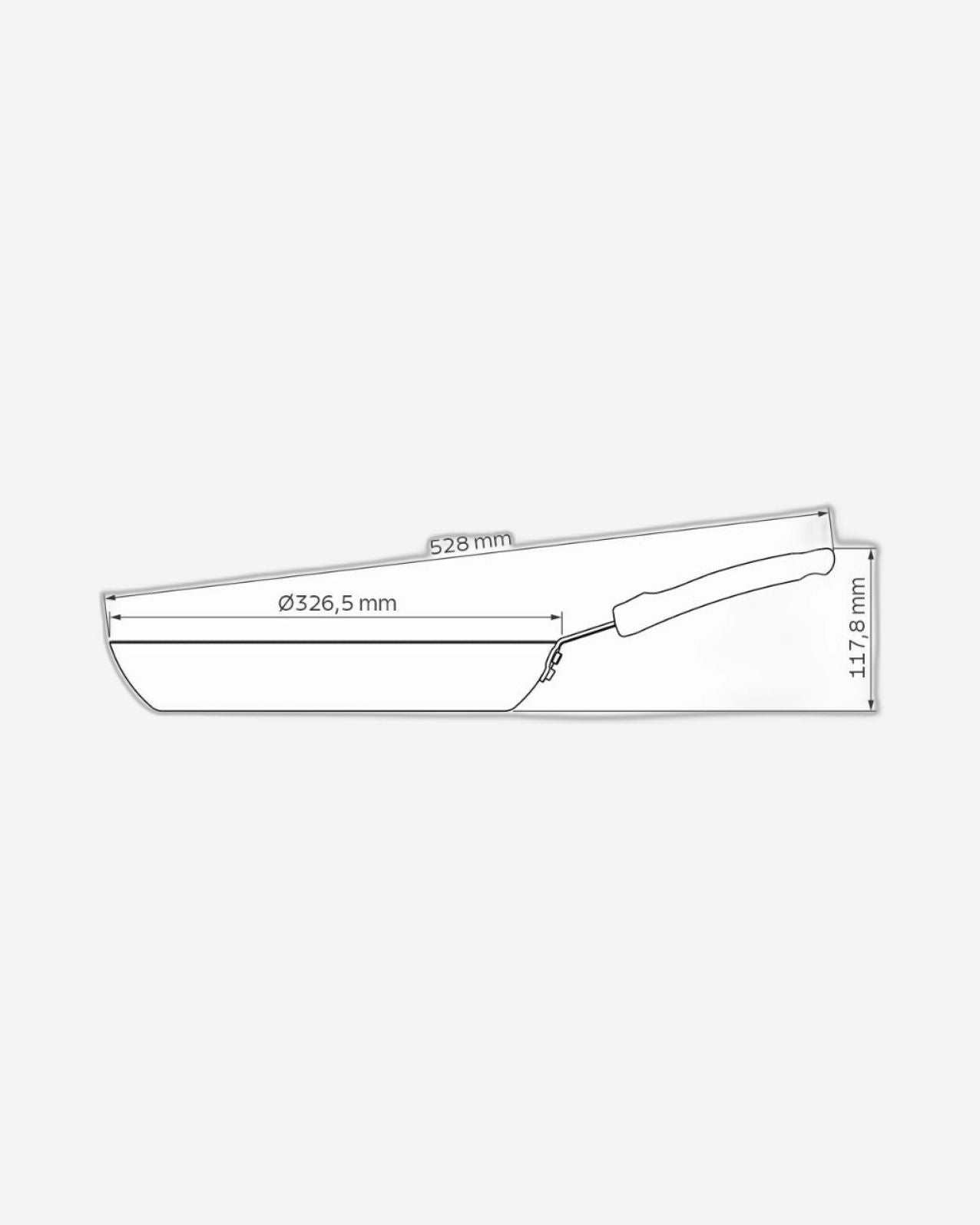 Tramontina Since 1911 Made In Brazil Tramontina Professional Aluminum Frying Pan With Interior Starflon Premium Nonstick Coating And Brushed Exterior Finish, 32 Cm, 3.1 L