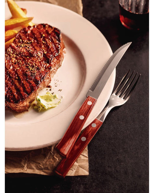 Tramontina Barbecue Flatware Set 12Pc Red
