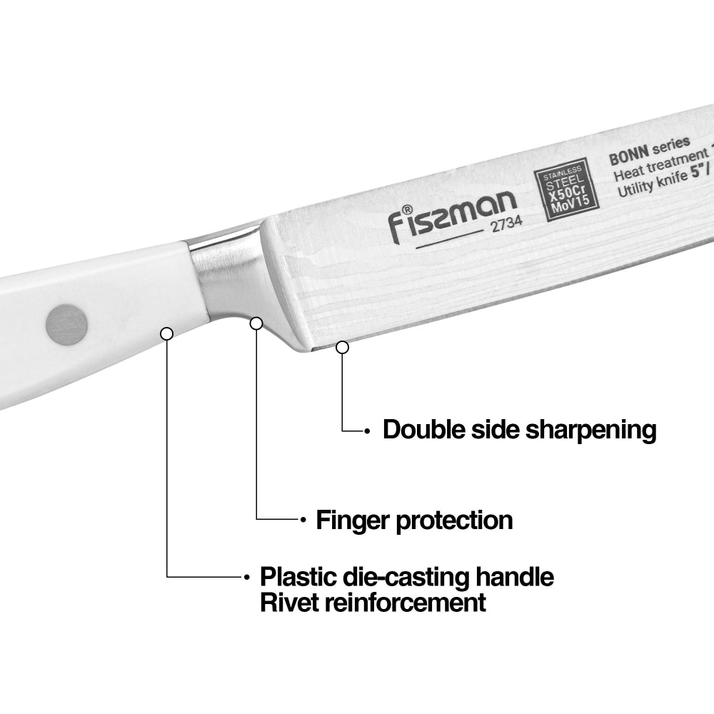 Fissman Utility Knife Bonn 5Inch