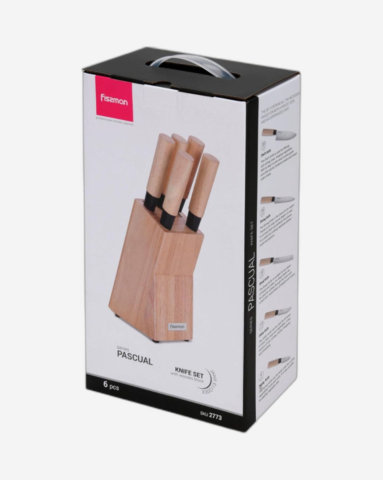 Fissman Knife Pascual 6Pc Block