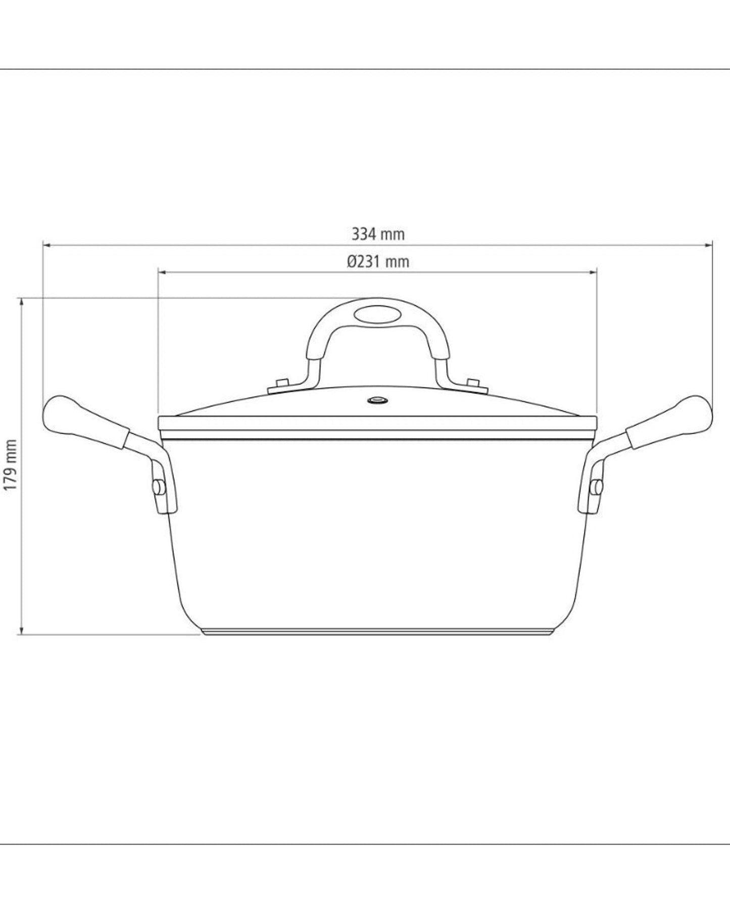 Tramontina Monaco Casserole 3.5L