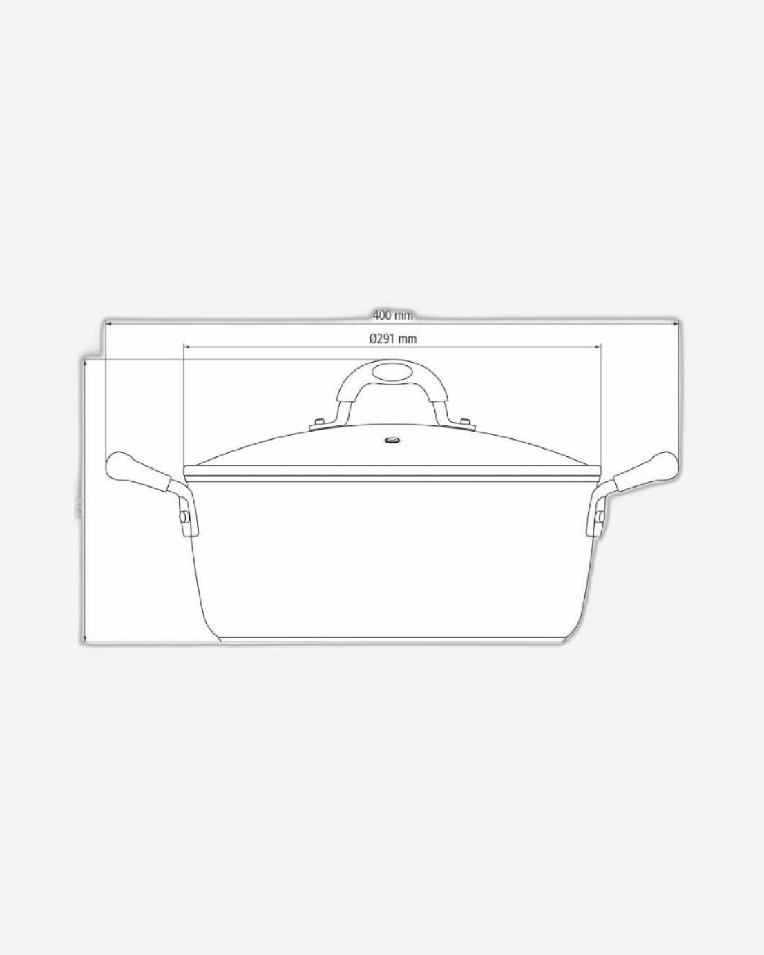 Tramontina Monaco Casserole 6.4L