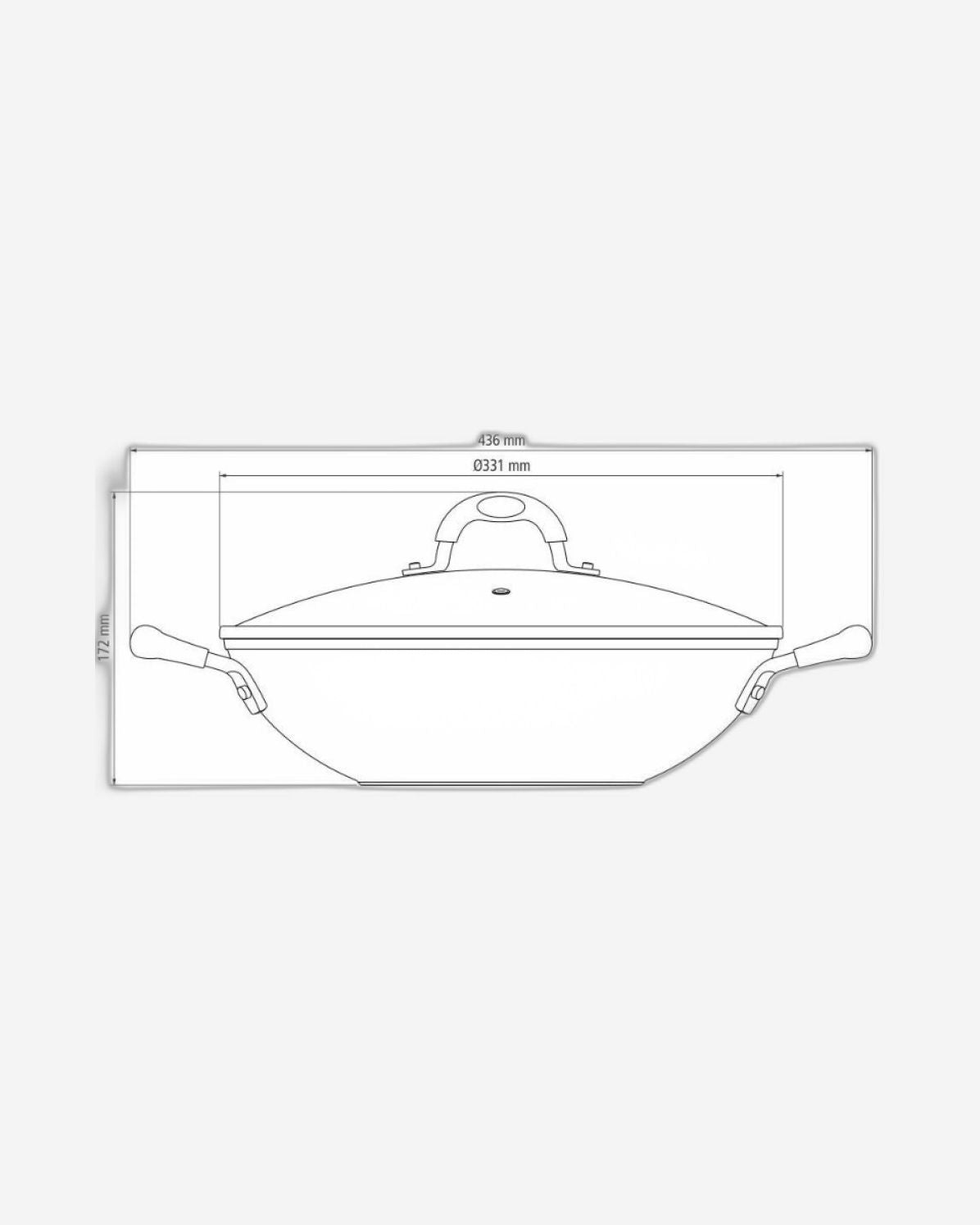 Tramontina Monaco Wok 4.5L