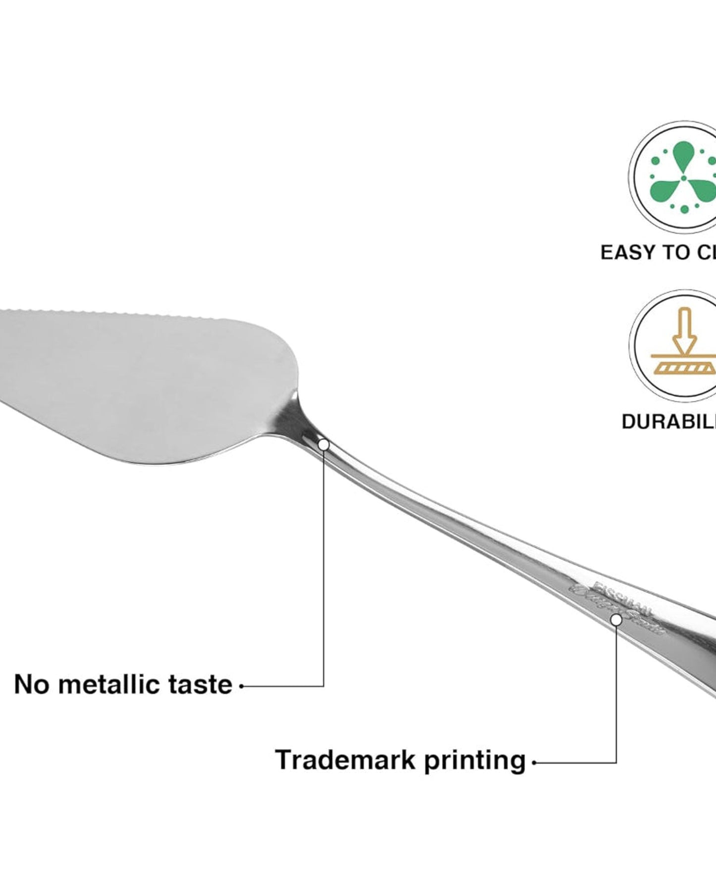 Fissman Cake Server Flavia 3Pc 25cm