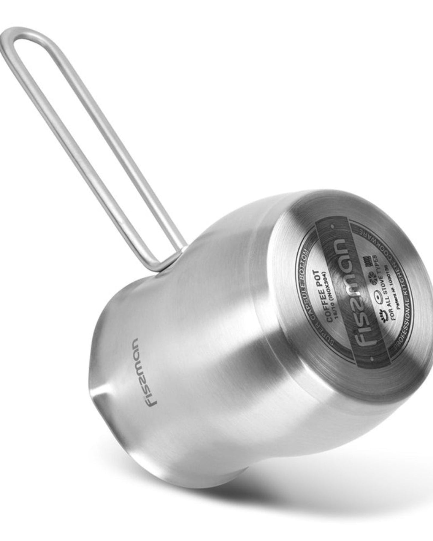 Fissman Turkish Coffee Pot 580ml with Induction Bottom Stainless Steel