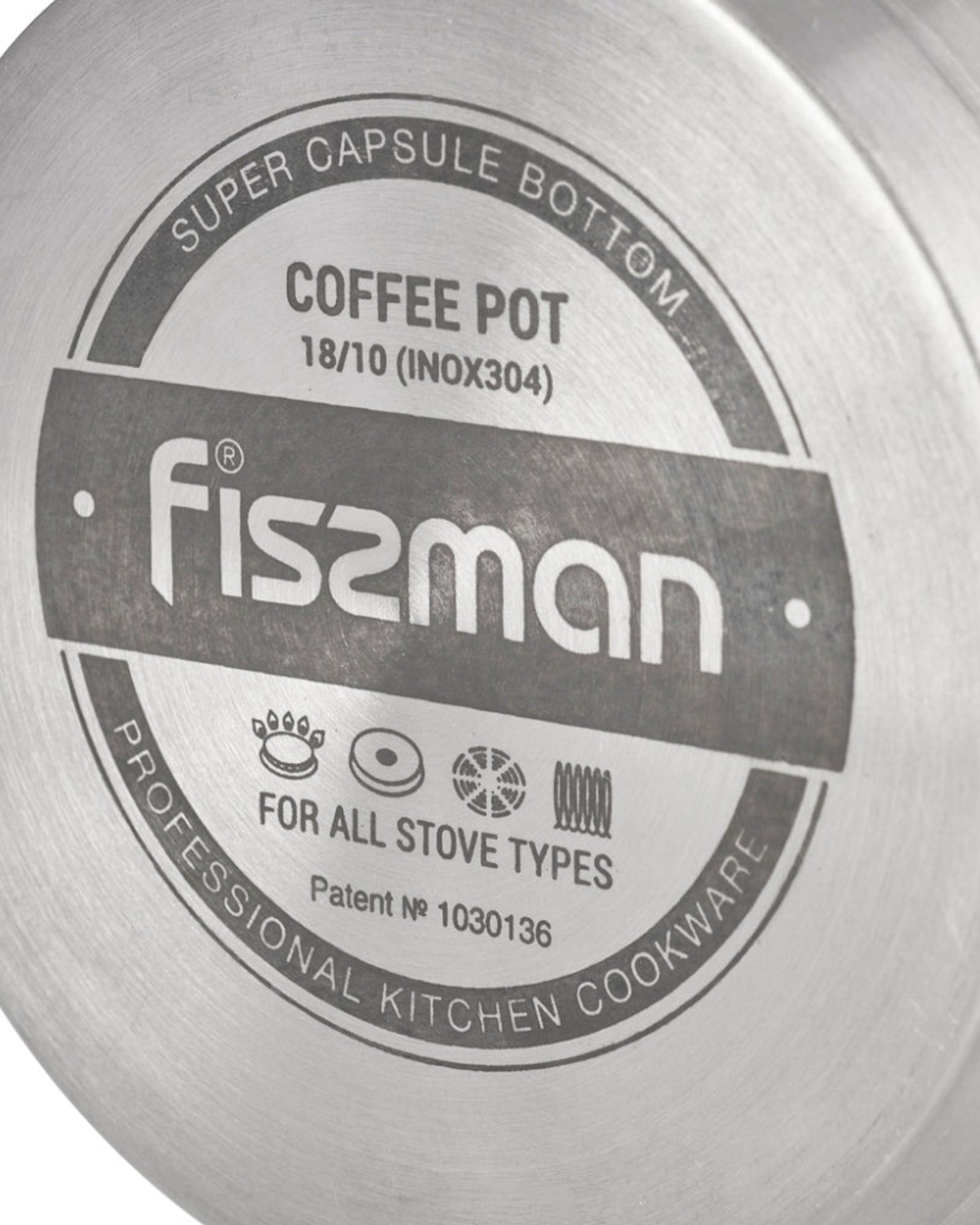Fissman Turkish Coffee Pot 720mL Stainless Steel Induction Bottom