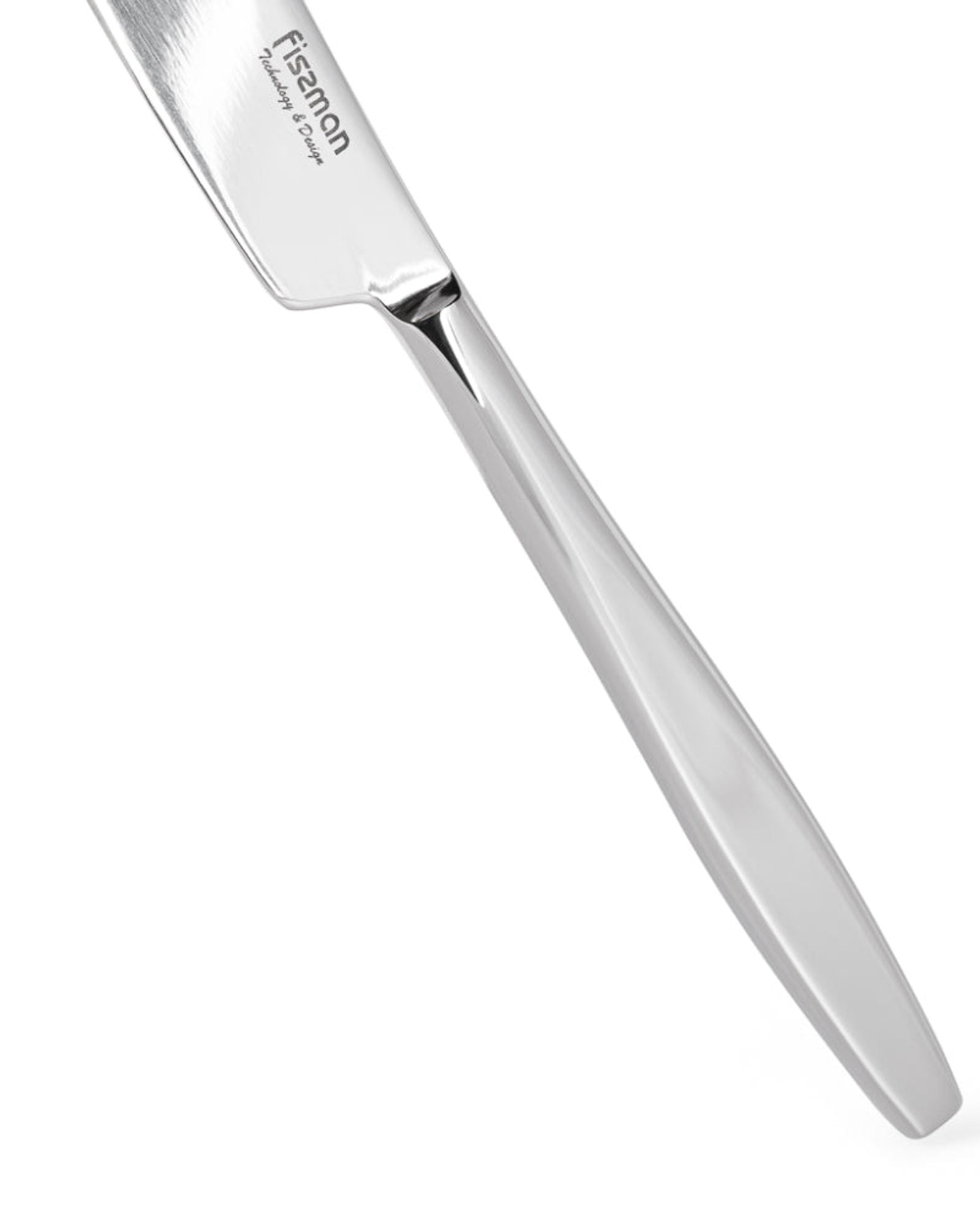Fissman 2-Piece Dinner Knife 23cm, 18/10 Stainless Steel Cutlery Set TRENTO Series