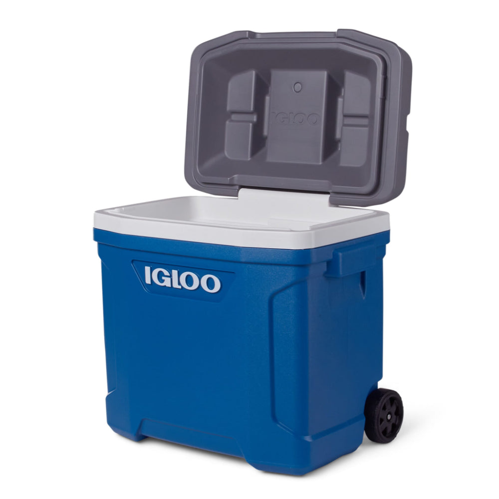 00034658-Igloo-Latitude 30 Roller Cooler - Indigo Blue / Meteorite