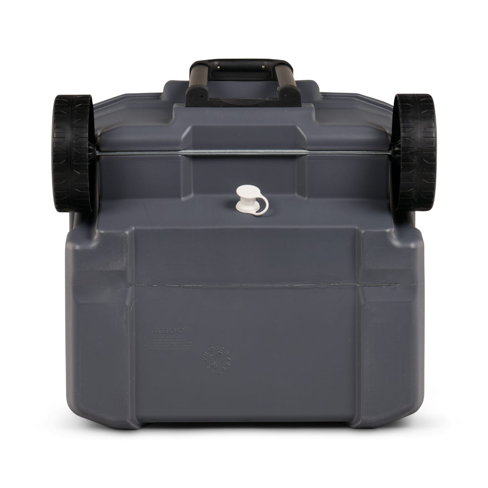 Igloo - Maxcold Latitude 62 Roller Cooler - Carbonite /
Aegean Sea