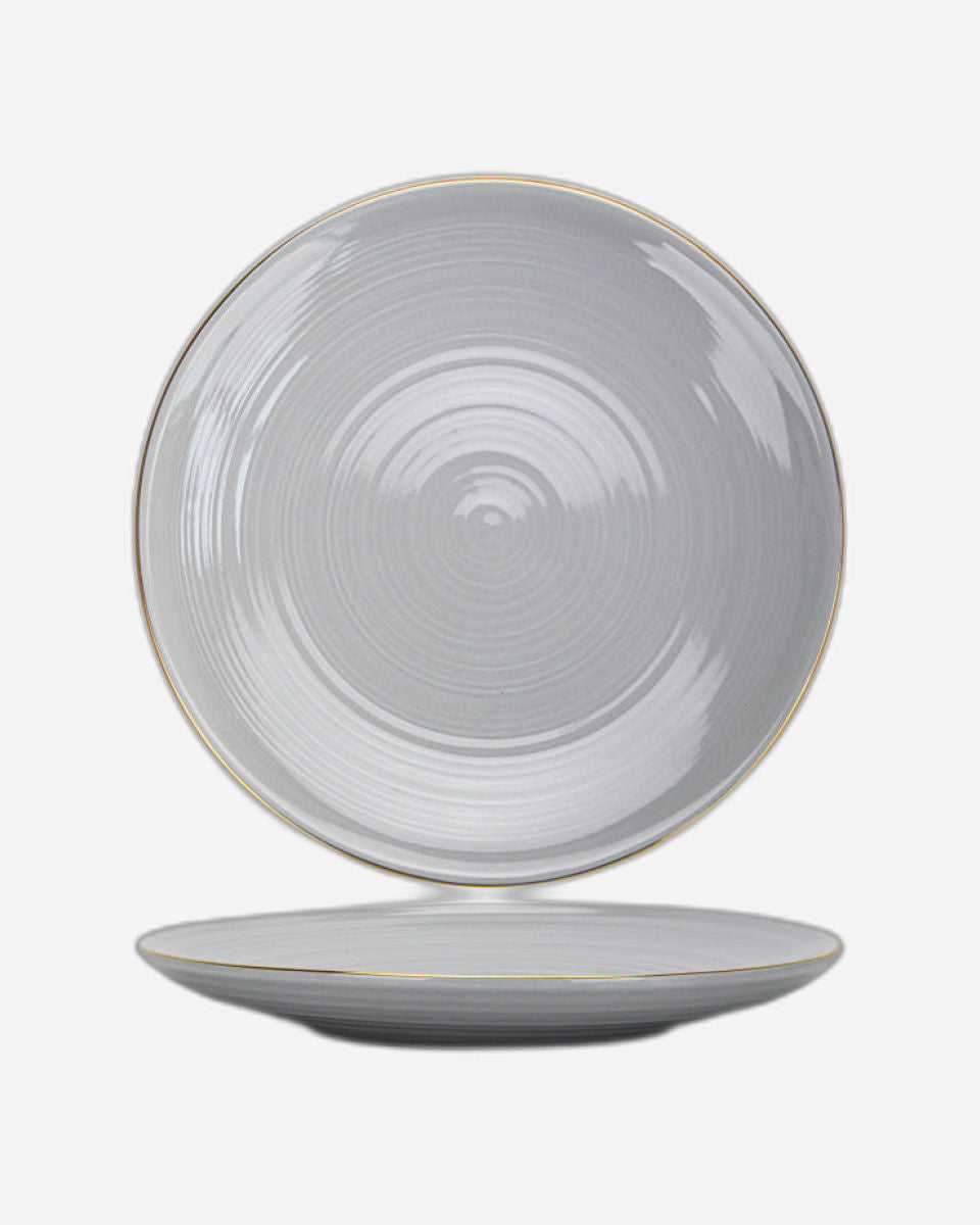 Fissman Plates Firmina Gray 2Pc 21cm