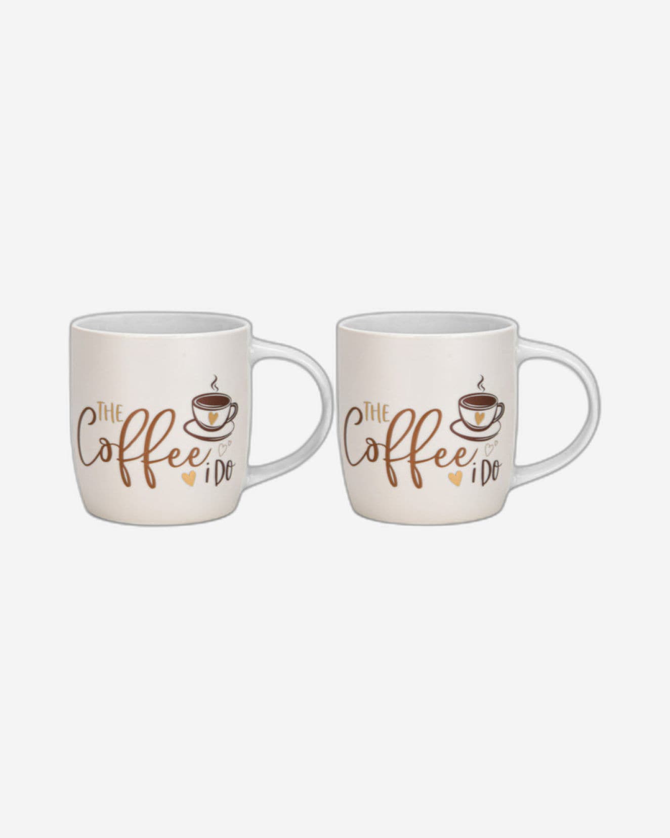 Fissman Mugs The Coffee I Do 2Pc 310ml