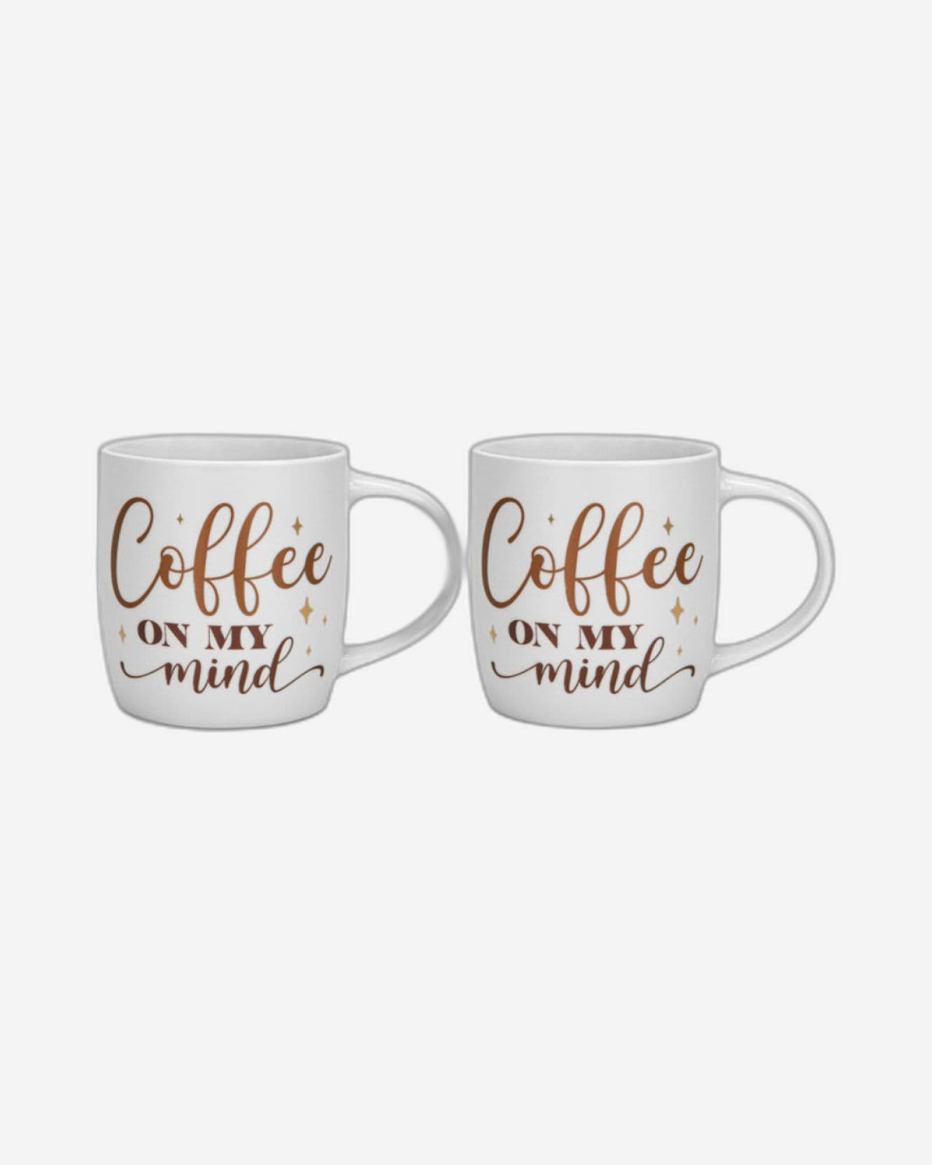 Fissman Mugs Coffee On My Mind 2Pc 310ml