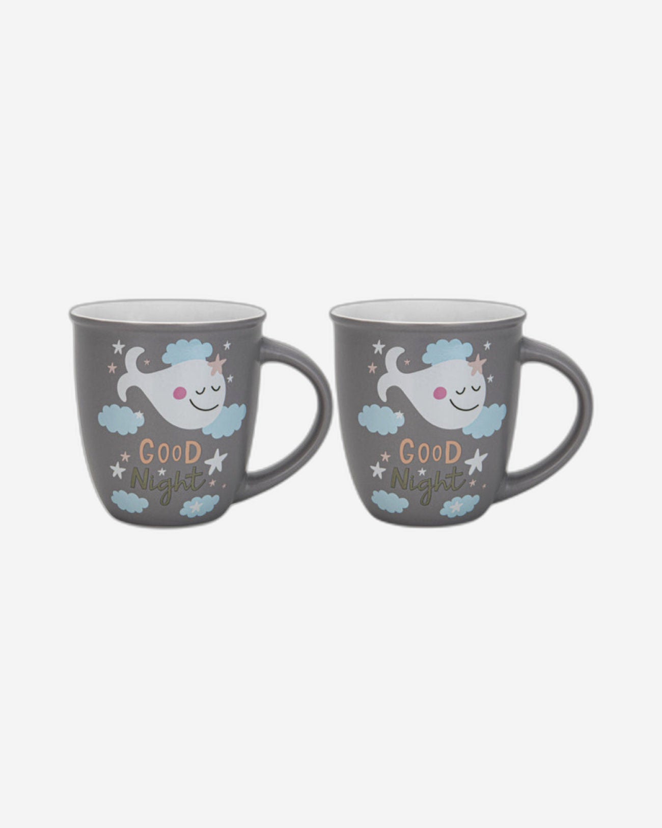 Fissman Mugs Good Night 2Pc 380ml