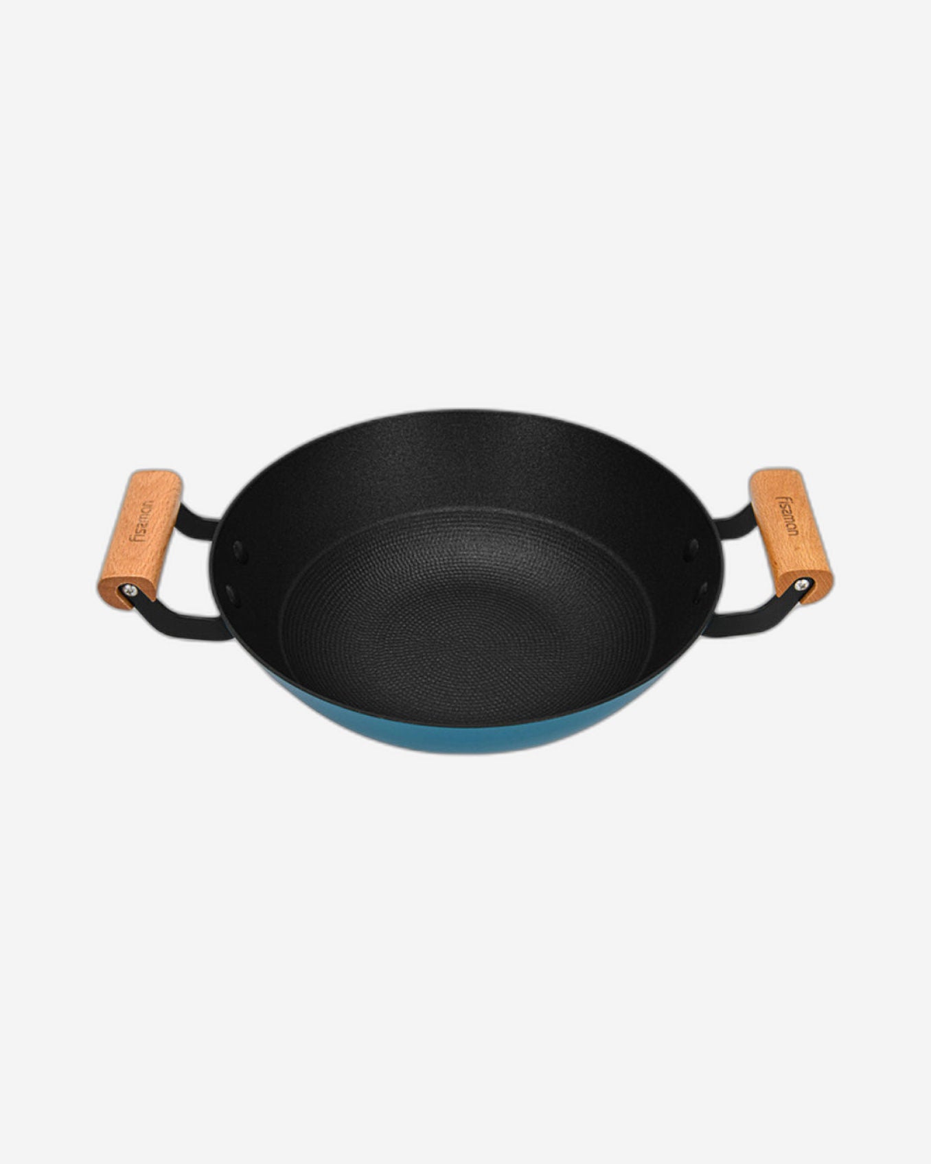 Fissman Wok Seagreen Cast Iron 4L Lid