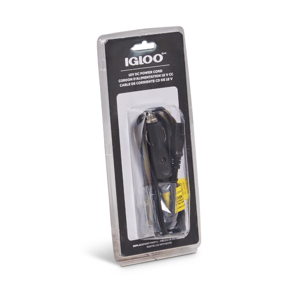 00040393-Igloo-12V Dc Power Cord - Black