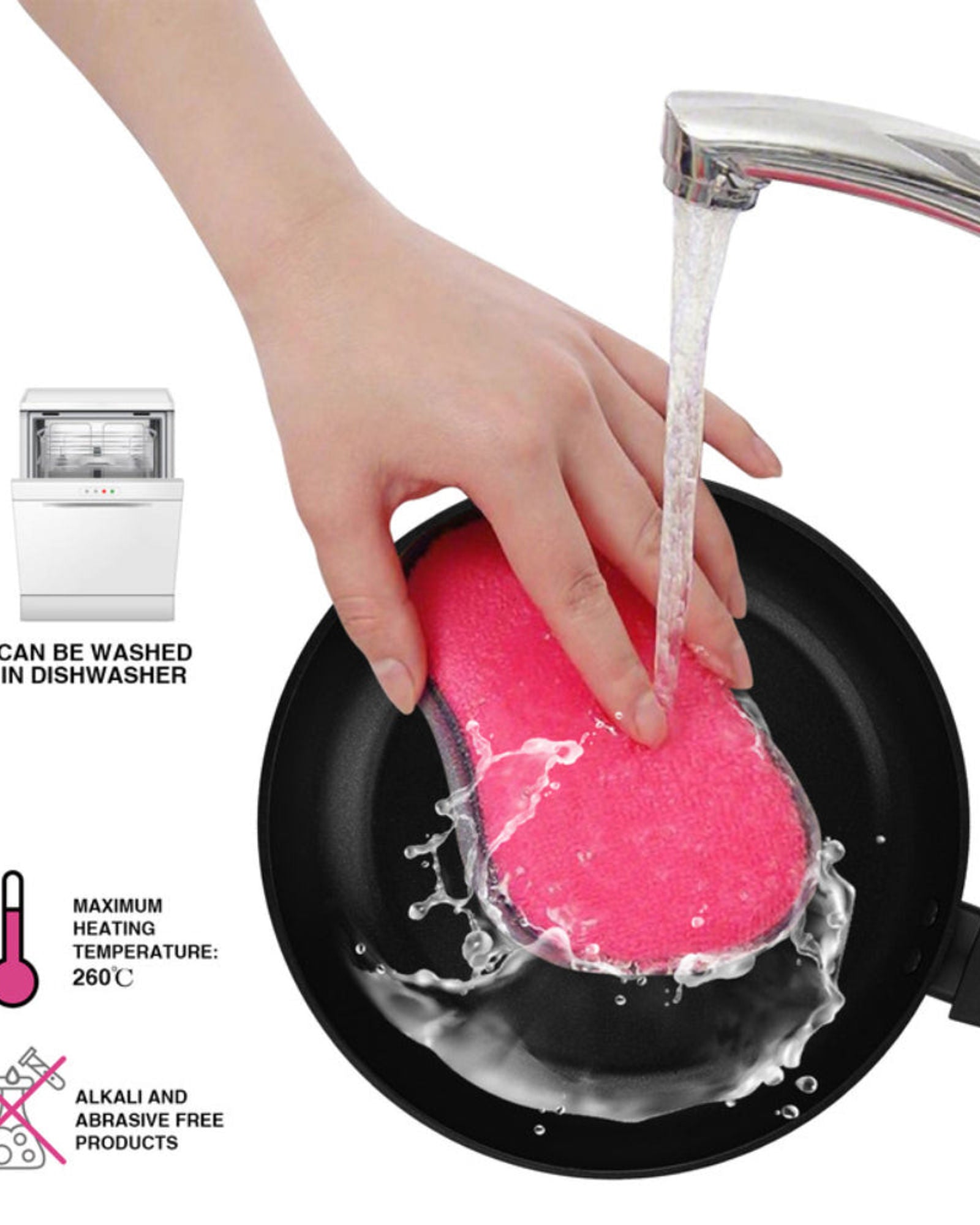 Fissman Frying Pan Favorite 26cm with Aluminum and Non- Stick Coating