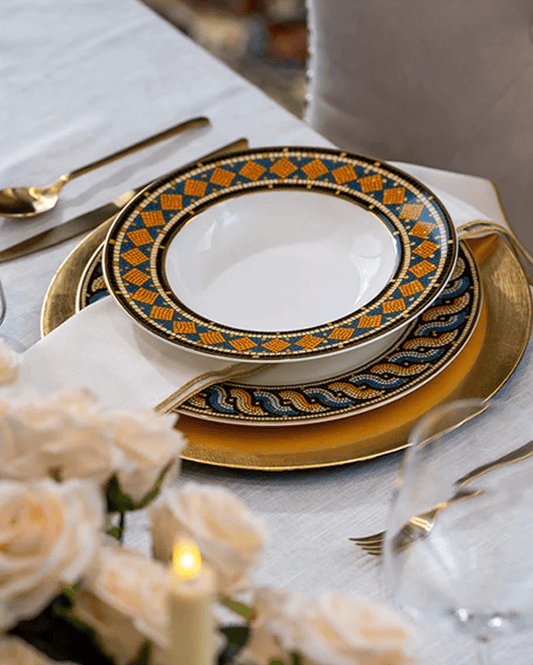B&S 97Pc Dinner Rim Set