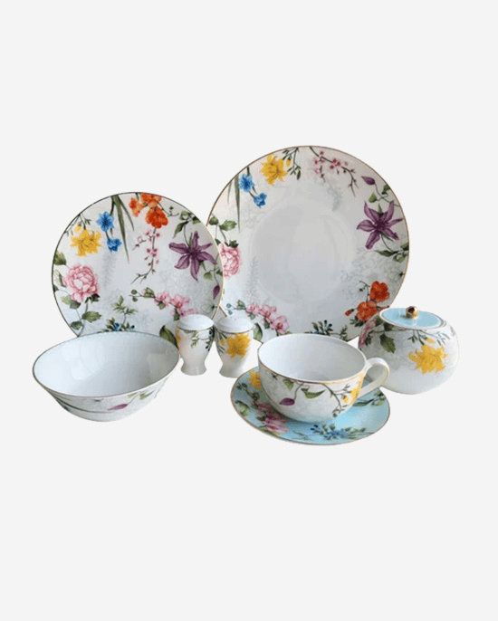B&S 97Pc Dinner Coupe Set