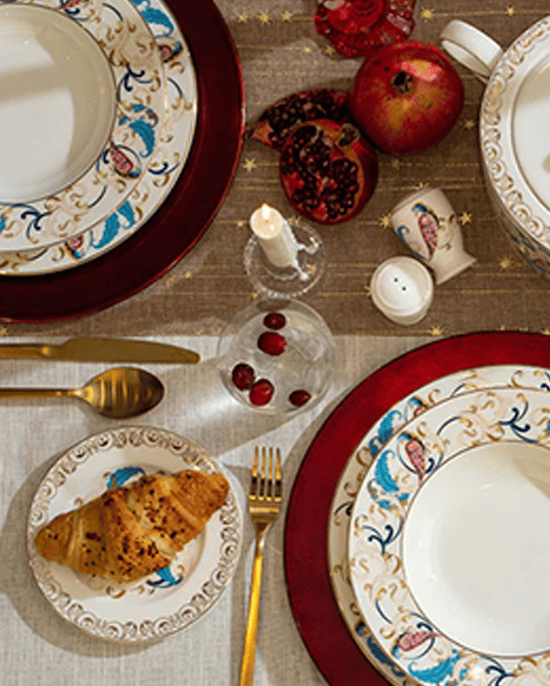 B&S 97Pc Dinner Rim Set