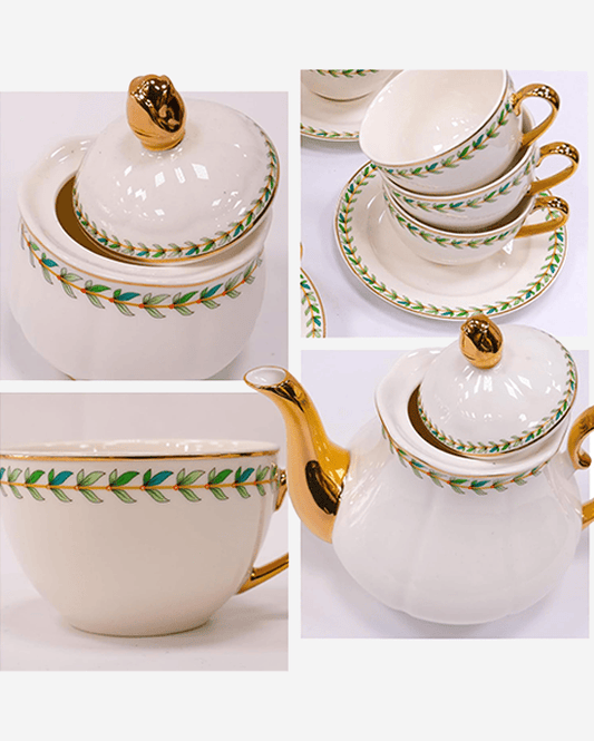 B&S DS-23C097 31Pc Round Tea Set