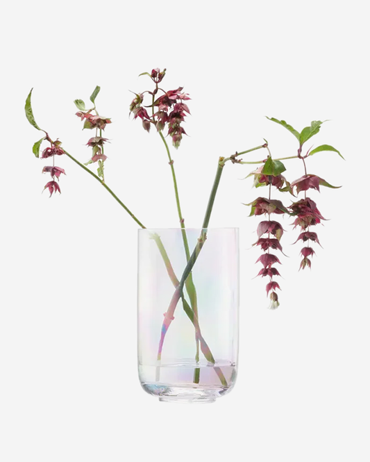 LSA Mother of Pearl LanternVase H18.5cm