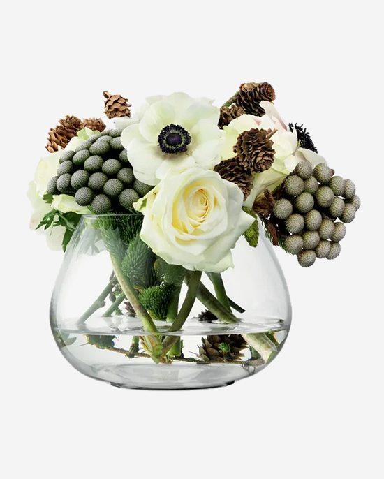 LSA Clear Flower Table Arrangement Vase