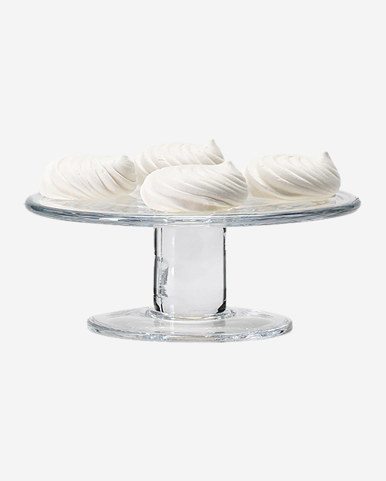 LSA Klara Clear Cakestand Low