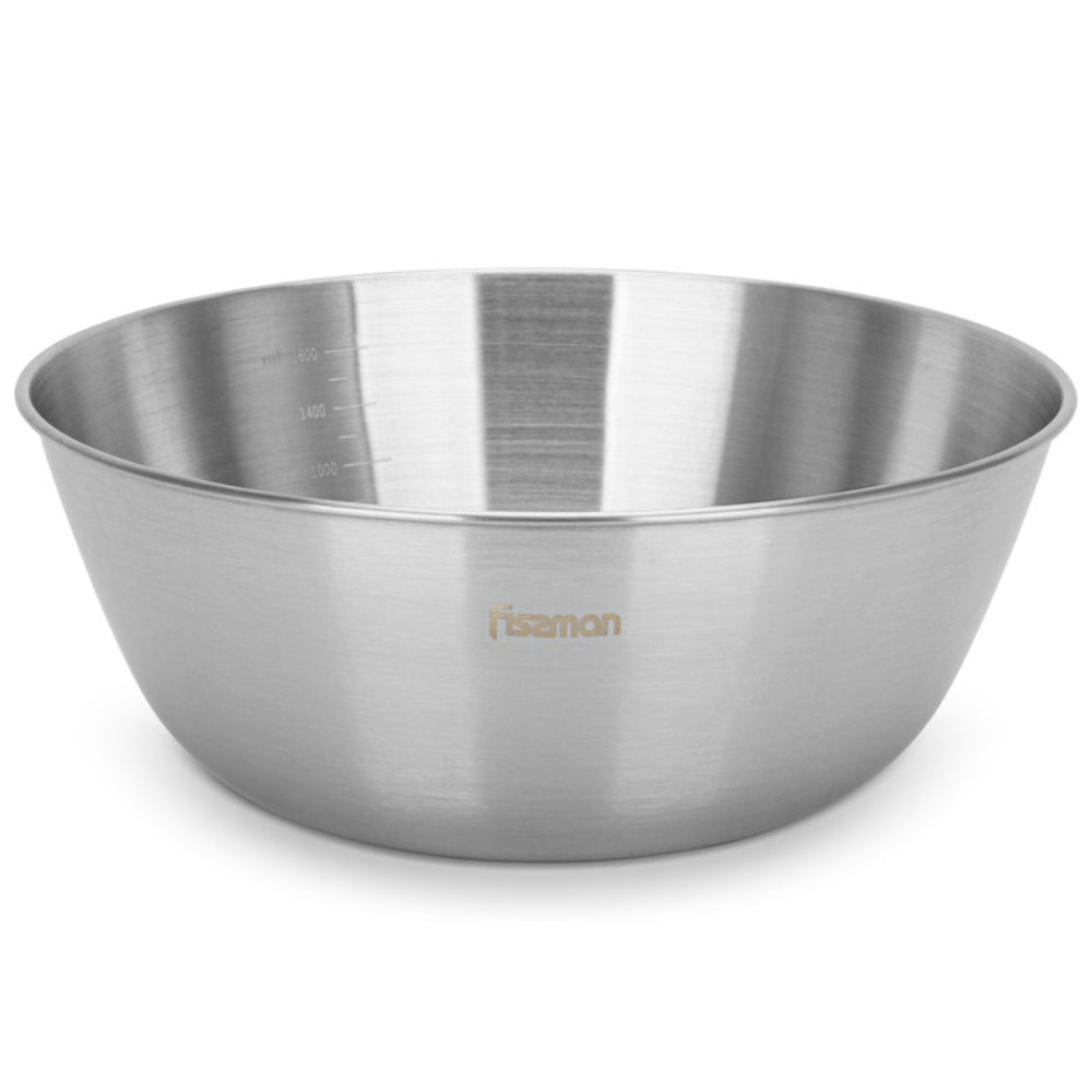 Fissman Mixing Bowl 22cm/1.8LTR Stainless Steel